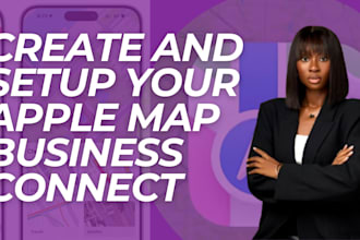 setup apple business connect, verify apple map listing and local SEO