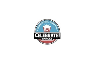 design aesthetics celebrate healthy snacks logo