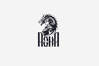 design unique metal musician logo