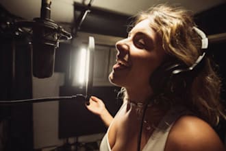 record country pop lead vocal, backup song as female music producer