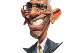 create a cartoon caricature avatar