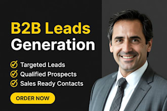b2b lead generation, targeted linkedin leads,email list