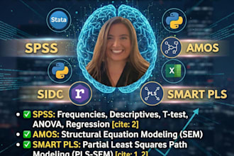 do spss, amos, smart pls, inferential statistics analyses