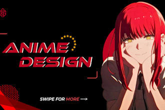 make wallpaper, anime design or anime poster