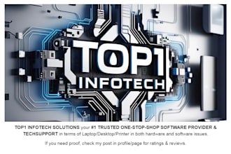 do hardware troubleshooting and software installations