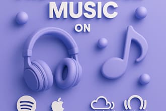 promote your music on spotify, apple music, mixcloud, beatport and more