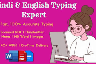 do hindi and english typing fast and accurately