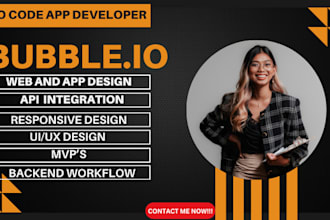 dev bubble io, bubble web app, bubble developer, mvp saas flutterflow, adalo dev