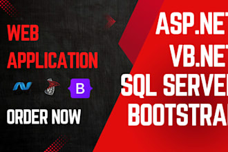 create asp net web application with sql server