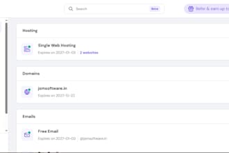 install and configure your web hosting or cpanel properly
