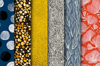 design vector repeat patterns for textiles