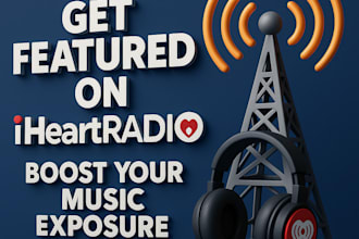 get your music featured on iheartradio and boost exposure