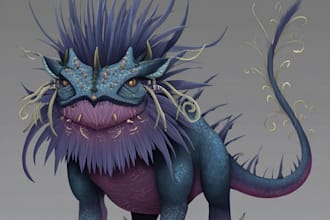 draw creatures and your monster designs