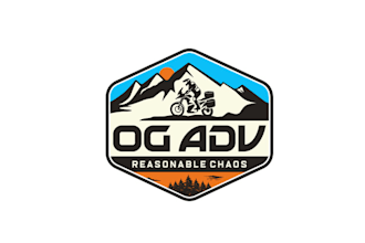 design high definition adventure ride logo