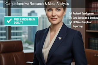 conduct a comprehensive systematic review and meta analysis