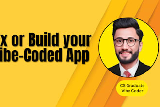 review, fix your vibe code or make custom web application with vibe coding