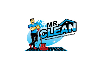 design luxurious cleaner facility services logo