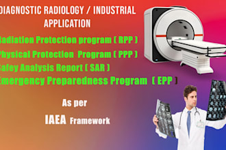 prep diagnostic radiology license application and rpp, epp for industy