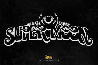 create unique metal or rock band logo design for you