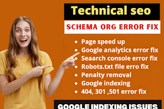 audit website index google search console technical SEO expert schema markup
