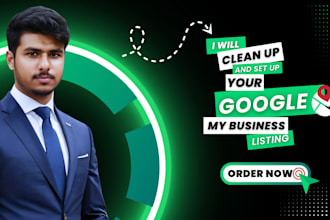 clean up and set up your google my business listing