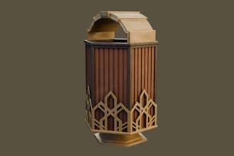 model and texture assets of game props