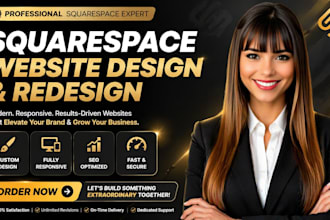 revamp or update squarespace website for your business