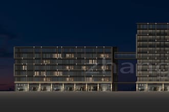 make lighting design of exteriors,facades, ,commercials