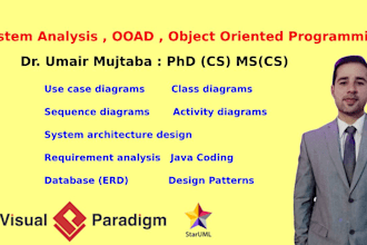 provide expert ooad, uml diagrams, and system analysis