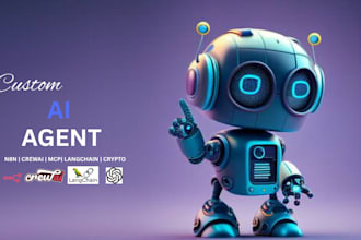 ai agents using crewai,n8n,langchain, crypto,mcp