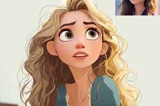 turn yourself into disney cartoon characters