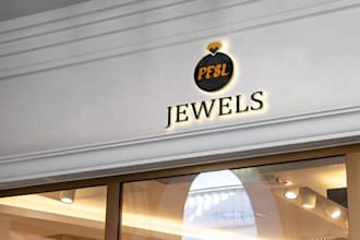 do jewelry logo design luxury, elegant, boutique and handcrafted brand