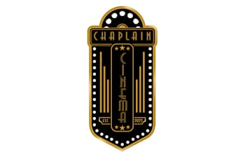 design superior artwork chaplain cinema logo