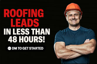 generate roofing leads with facebook lead generation ads in 48 hours