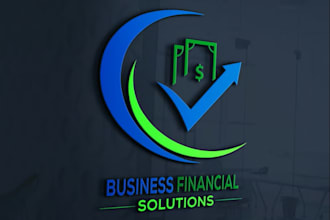 do finance logo design investment, banking, accounting  fintech brand