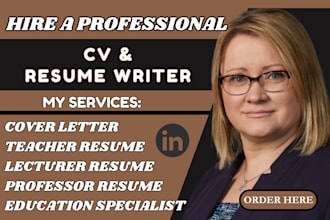 write ats teacher resume, adjunct instructor, lecturer cv, academic CV writing