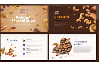 create design custom master powerpoint template and presentation for you