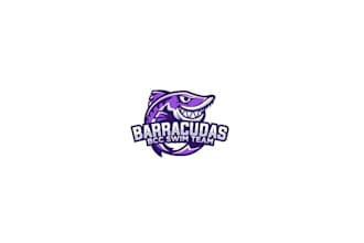 design significant country club swim team logo