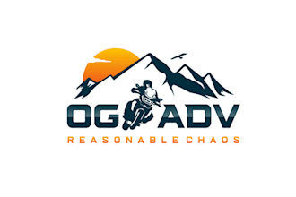 design high resolution adventure ride logo