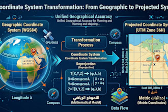 convert gps coordinates to system coordinates accurately