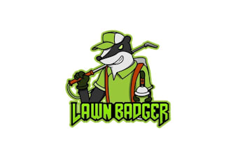 make motivation logo for lawn and pest control company
