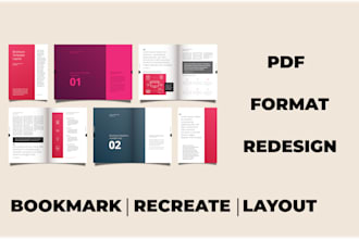 format, recreate, and redesign your PDF