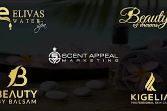 design natural beauty cosmetic floral skincare spa logo for your brand