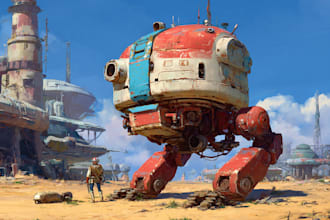 draw spaceship concept art or starship or sci fi vehicle