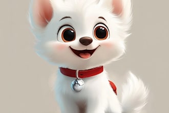 create a unique disney pet portrait