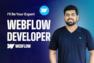 be your webflow expert to develop webflow business website