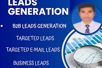 provide targeted  b2b leads  generation  and  web research  for your business