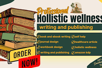 do yoga, holistic health wellness, fitness article, self help and ebook design