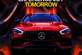 design eye catching car posts for your auto or dealership brand