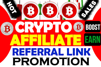 crypto referral link promotion, crypto affilate referral link promotion